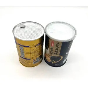 China 250/500g Capacity Coffee Tin Cans Cylindrical Customized Solutions on sale