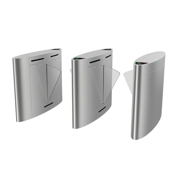 Multifunctional Flap Card Access Turnstiles 304 Stainless Steel Turnstile