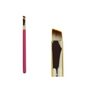 Quality Synthetic Hair Angled Eye Brow Brush / Eyeshadow Makeup Brushes for sale