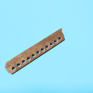 Monforts Finishing Machine Parts Pin Plate Pin Bar Copper Plate 96mm Center