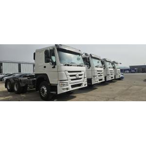 China Howo Sinotruk 371 Used Tractor Truck ZZ4257N3241W Chassis Model on sale