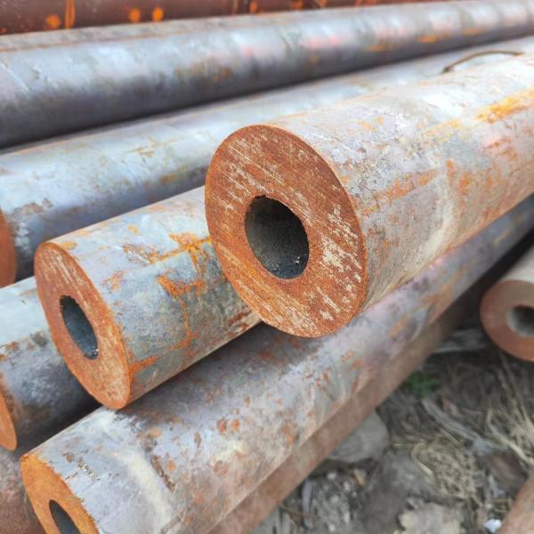 AISI1045 Carbon Steel Seamless Pipe Heavy Wall Steel Pipe Tube OD40 - OD406mm