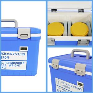 UN3373 UN2814 Portable Medicine Cooler Infectious Substance Cold Chain Transport