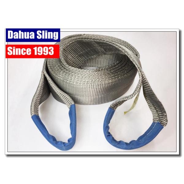 Hookless Kinetic Tow Strap 5 / 12 /14 / 28 Ton Off Road Recovery Strap For