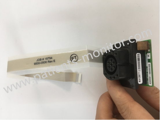 ZOLL M Series Defibrillator ECG Connector Assembly 9300-0318 With ECG Laminated Cable 9500-0506