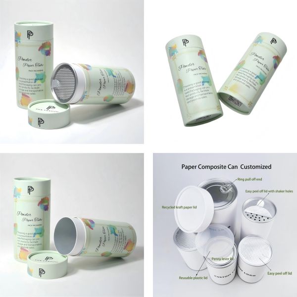 Coffee/Tea Gift/Super Powder/Packaging Tube Food Grade Paper Cylinder Packaging Box