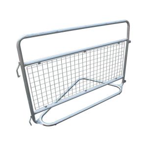 50 x Police Crowd Barrier / Met Barrier Metal Barrier