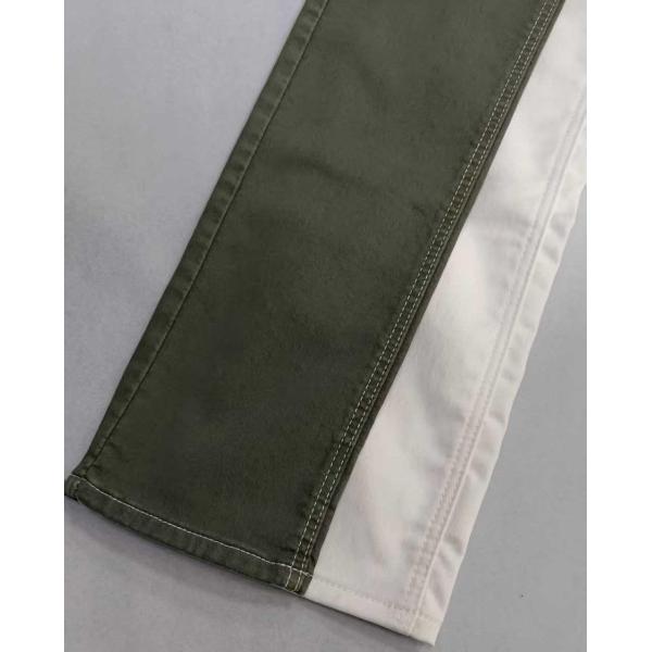 Rotor spinning 320GSM with full width 62" construction 16*200D/70D+16 Satin Denim fabric JS4121-320