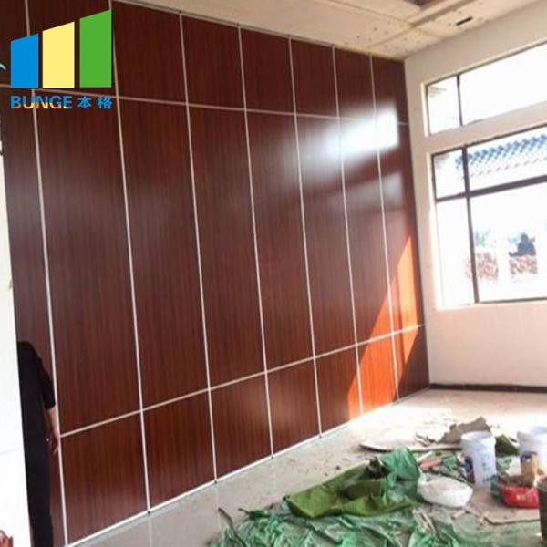 Acoustic Movable Wall Folding Sliding Partition Walls For Hotel Banquet Hall Ballroom