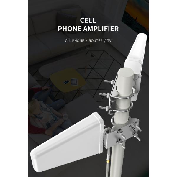 Vertical Polarization 11dBi LPDA 4G LTE Antenna Screw Mount for Car Communication