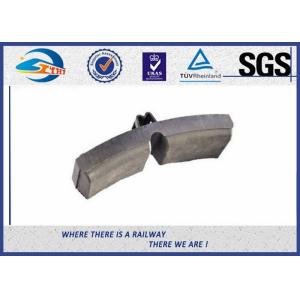 Railway Friction Composite Brake Rail Pad / Brake Shoe For Heavy Duty Truck