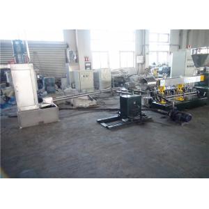 Quality Water Ring Pelletizer Thermoplastic Extrusion Machine W6Mo5Cr4V2 71mm Screw Diameter for sale