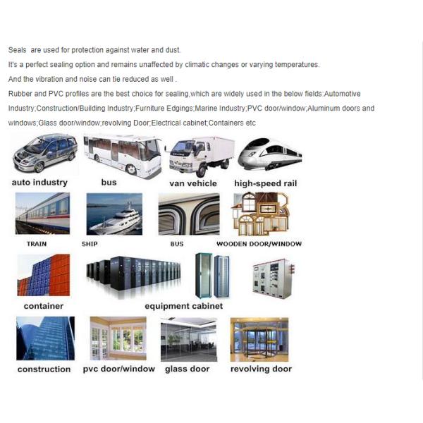 PVC Seal Strip for Plinth Transition Bar in Bathroom Kitchen Hardness 30-90 Shore A