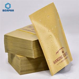 Coffee Packaging Japanese Drip Coffee Packets With Valve