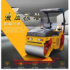3000 x 1300x 2430mm 21Kw 3t Road Construction Roller