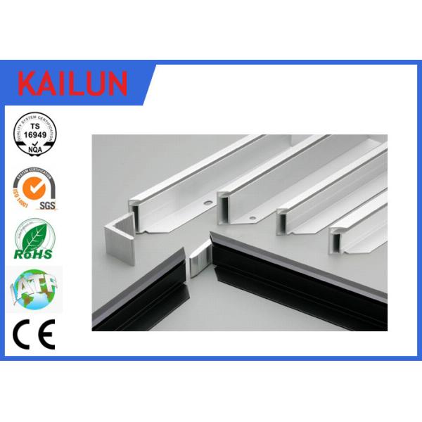 Buy 6063 T5 Aluminum Solar Panel Frame for PV Solar Panel Frame Mounting System at wholesale prices