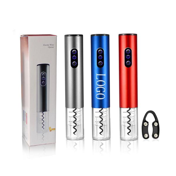 Buy Aluminum Electric Red Wine Bottle Opener Wine Set Logo Customized at wholesale prices