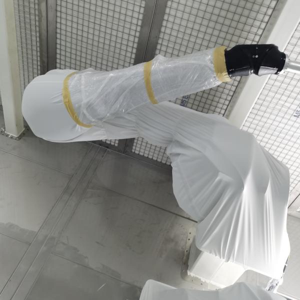 ABB Robot Cover Protection Clothing Fireproof In Automobile Factory Paint Workshop