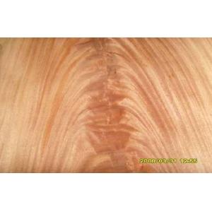 Dard Red Crown Cut Veneer Mohagany Crotch , Natural Wood Veneer