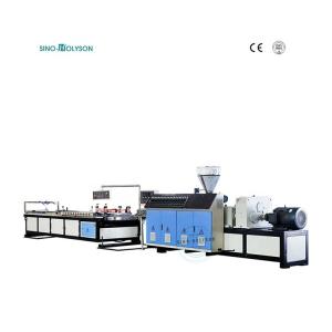 CE ISO Certified SJZ-80/156 Conical Twin Screw Extruder for PVC Wall Panel