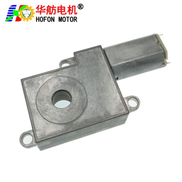 Buy Hofon 58mm 8V DC micro Worm Gear Motor GM6558-390SA with Self-locking gearbox for door lock at wholesale prices