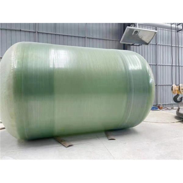 Buy Water Pre Treatment Horizontal Cylindrical Tank Frp 1400mm*2510mm at wholesale prices