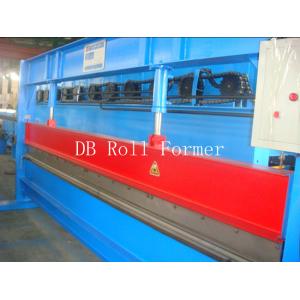 Hydraulic Cutting Type 5.5kw Roof Panel Roll Forming Machinery for Metal Deck