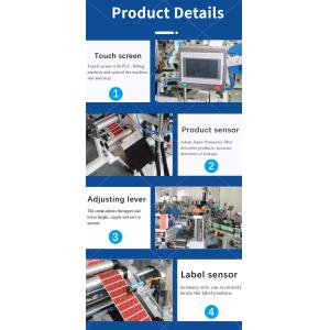 High Precision Auto Sticker Box Carton Bag Mini Top Labeling Machine Without