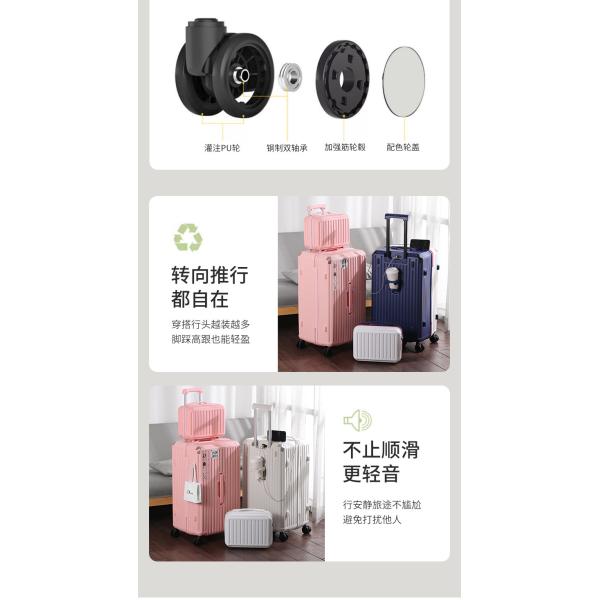 FASHION BUTLER 1pc 20 inch Spinner Wheels Luggage-Durable PC Shell .TSA Lock-Hand wash/Dry Clean.Portable and practical Multi-functional with multiple