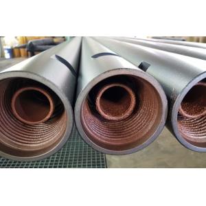 Tool Joint Spanner Flats Reverse Circulation Drill Pipe With 4 1/2 Inch Remet , Metzke Thread