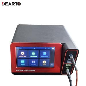 High Accuracy Temperature Measurement Instrument with Sensor Probe Customized