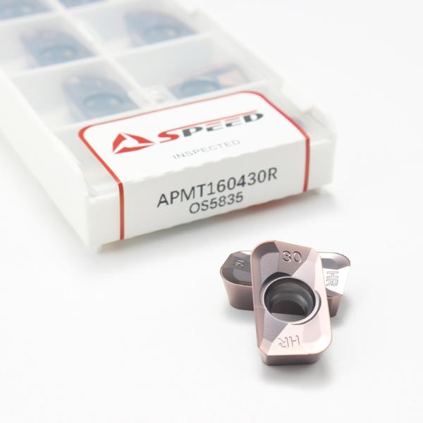 SPEED Cnc Carbide Milling Inserts APMT160430 R3.0 For Stainless Steel And Steel
