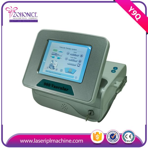 980 Nm Skin Tightening Machine / Diode Laser Vascular Spider Removal Device