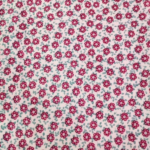 Flower Printed Jacquard Velour Velvet Fabric 310gsm 100% Polyester