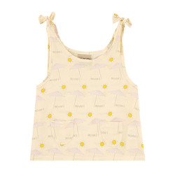 Summer Boutique Infant Lovely Printed Vest and Dress Baby Girls Clothing Sets