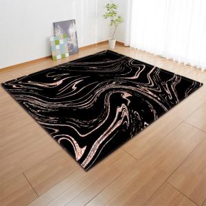 Marble living room carpet, bedroom, dining room floor mat size can be customized