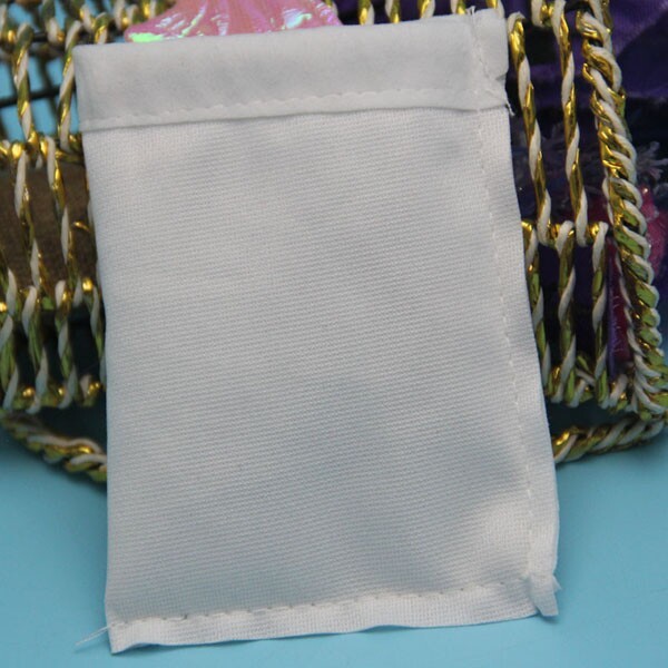 Aux Suede Drawstring Jewelry Bag Logo Printed Custom Velvet Material For Gift