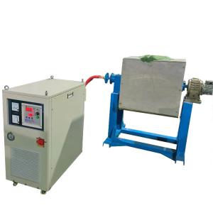 Induction Melting Machine for Ferrous Melting Crucible Tilt 80-90% Efficiency