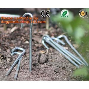 100 Pieces Anti Grass Turf Nails Mulching Cloth Gardening Plastic Holder Tools,500PCS/CTN OR 1000PCS/CTN,60CTNS/PALLET,2