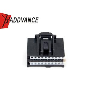 China 20 Pin Female PBT-GF20 Unsealed Black Automotive Electrical Connectors housing on sale