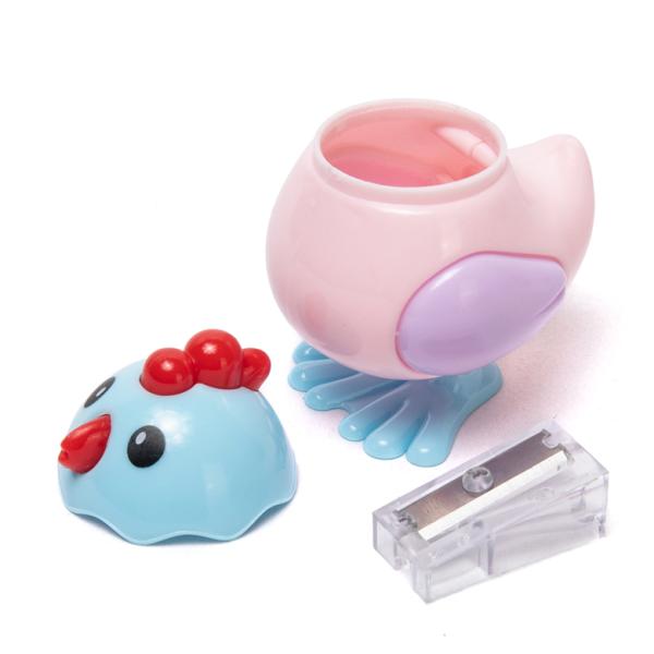 Cute Rooster Hen Chicken Single Hole Funny Pencil Sharpener