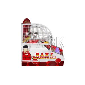 Metal Arcade Basketball Game Machine Electronic Coin Operated Skill Shooting