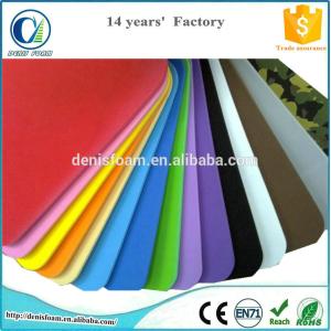 Factory price eva foam 1mm 2mm 3mm 4mm