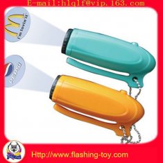 LED light multifunctional customized promotional Logo Projector Keychain