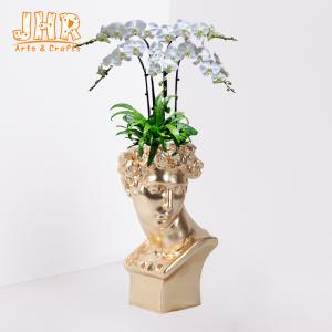 Weather Resistant 35x35x57.4cm Clay Flower Pots For Balcony