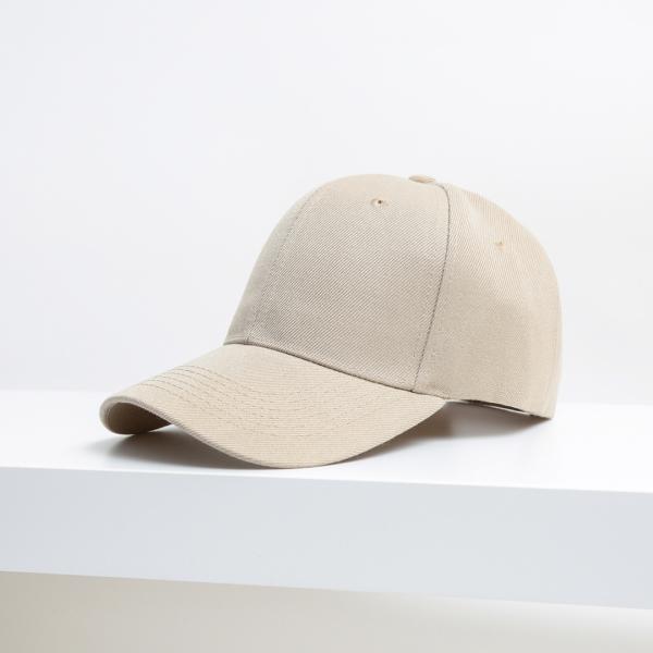 Light version of solid color baseball cap men's and women's fashion brand cap