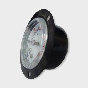 Panel Mounting Brass Connection Pressure Gauge 1/8 NPT Manometer For Gas 40mm