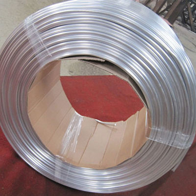 Buy Extruded Pancake Aluminum Coil Pipe Refrigeration Heat Exchanger Support at wholesale prices