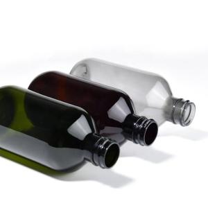 Empty 300ml PP PET Plastic Hair Oil Bottles OEM With Dispenser Pump