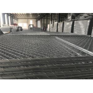 Temporary Chain Link Fence Panels 6'Height X 14' Width 35mm wall thickness 1.5mm